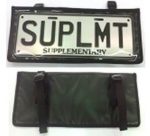 bike carrier number plate