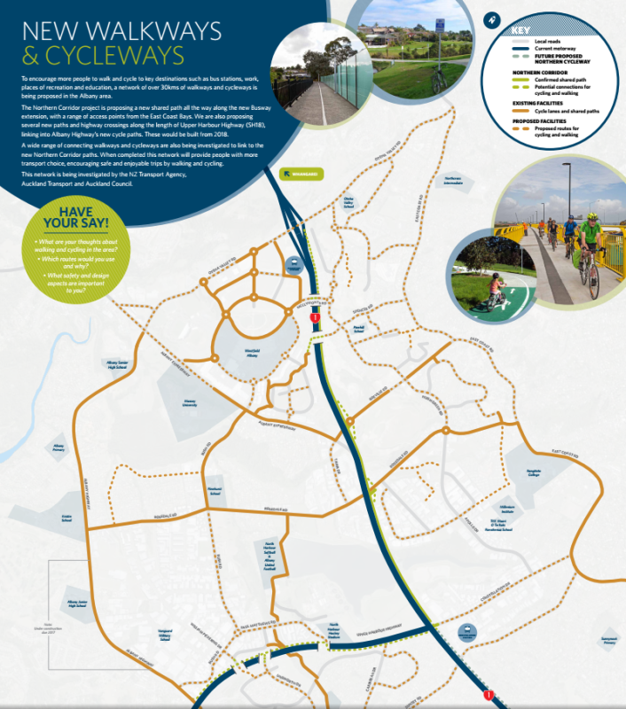 northwestern cycleway map