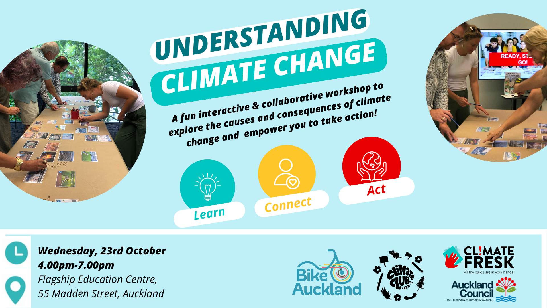 Understanding Climate Change – Climate Fresk, Biketober edition