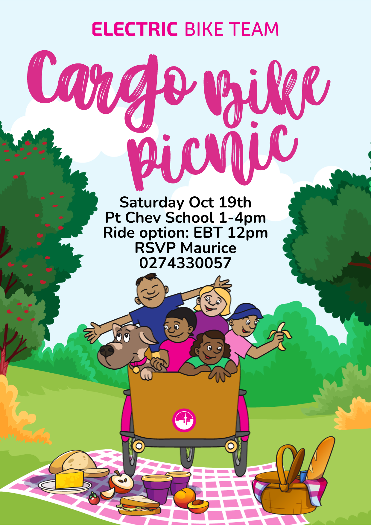 Cargo Bike Picnic (Updated date and venue!)